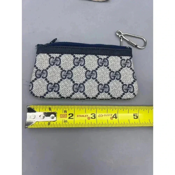 Vintage Gucci Womens Monogram Canvas Logo Zip Accessory Collection Coin … - Picture 8 of 9